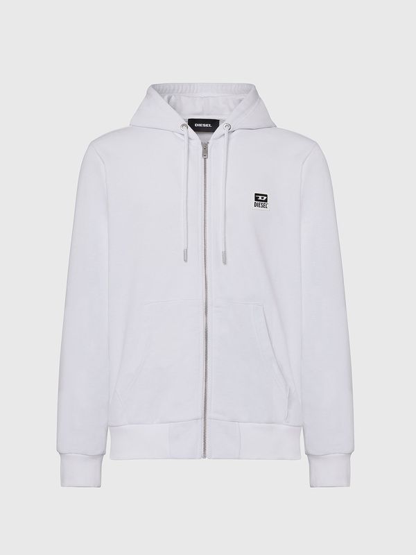 Diesel Diesel Sweatshirt - SGIRKHOODZIPK1 white