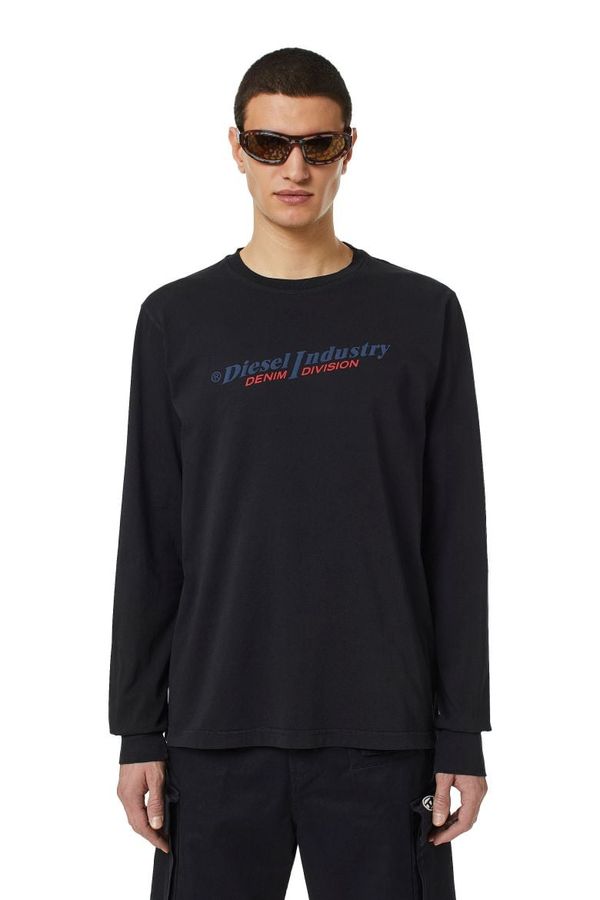 Diesel Diesel Sweatshirt - T-JUST-LS-IND T-SHIRT black