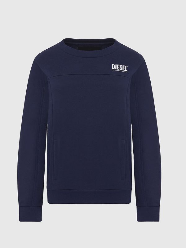 Diesel Diesel Sweatshirt - UFLTVICTORIAL SWEATSHIRT blue