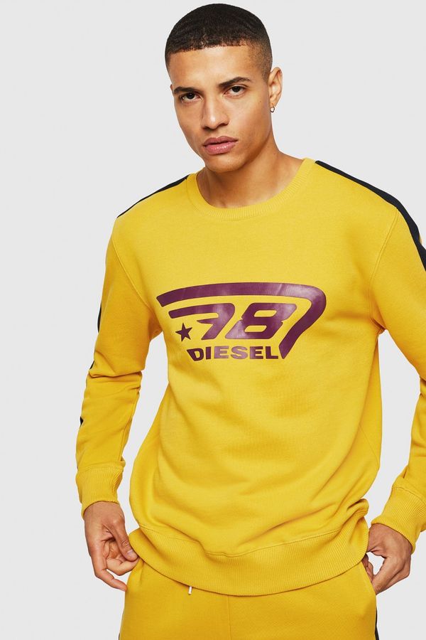 Diesel Diesel Sweatshirt - UMLTWILLY SWEATSHIRT yellow