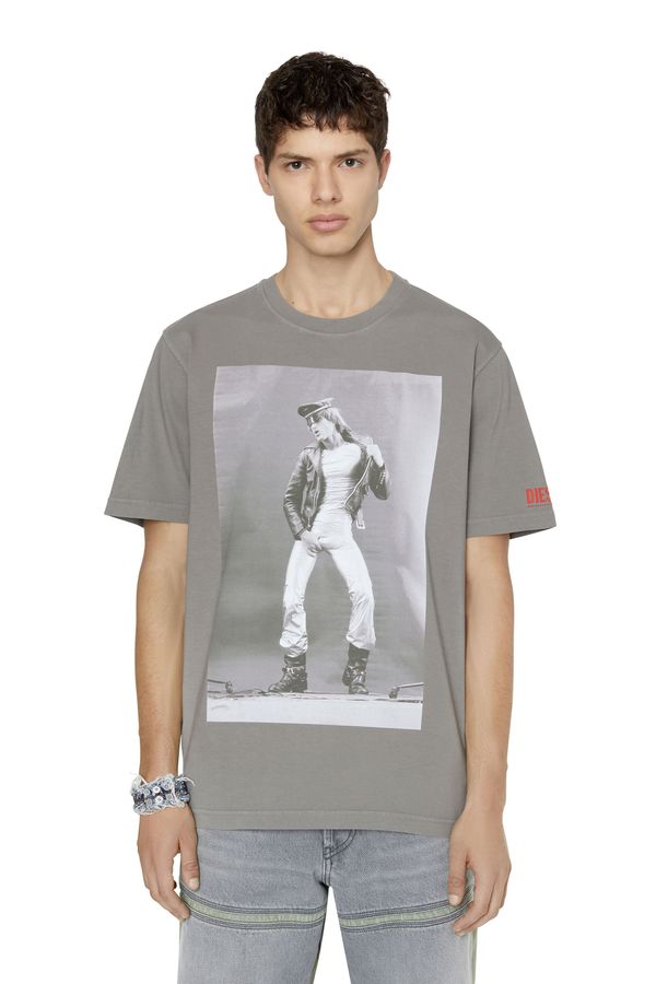 Diesel Diesel T-shirt - PR-T-JUST-P3 T-SHIRT grey