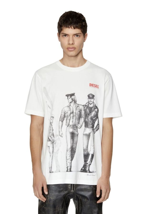 Diesel Diesel T-shirt - PR-T-JUST-P5 T-SHIRT white