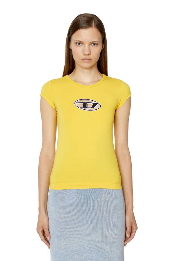 Diesel Diesel T-shirt - T-ANGIE T-SHIRT yellow