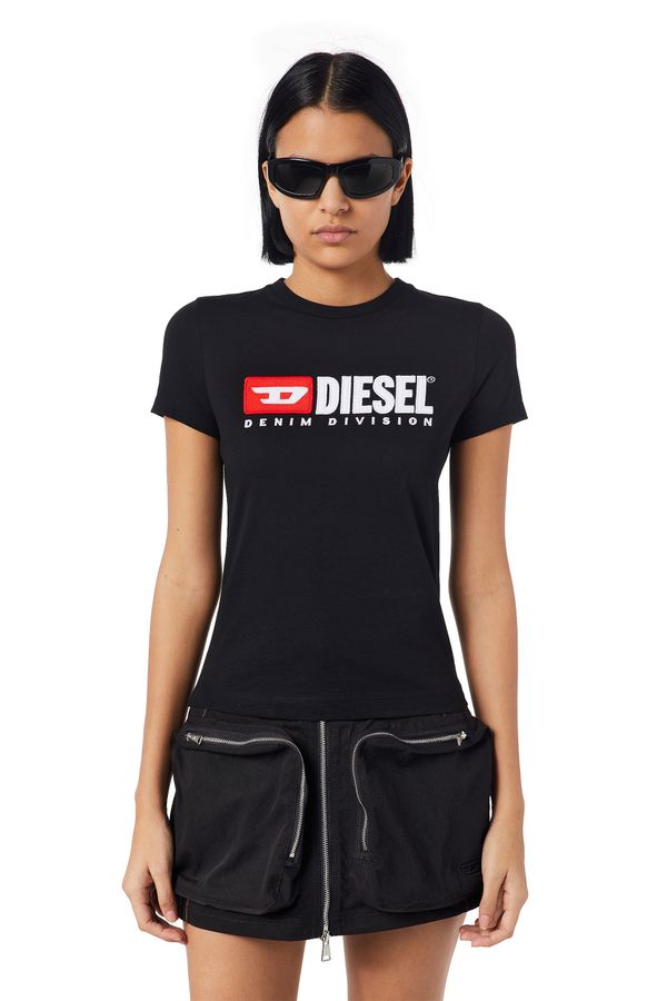 Diesel Diesel T-shirt - T-SLI-DIV T-SHIRT black