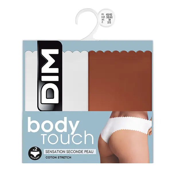 DIM DIM BODY TOUCH HIPSTER 2x - Ženske hlačke