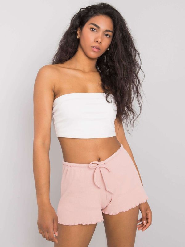 Fashionhunters Dirty pink shorts by Elmira RUE PARIS