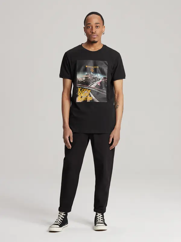 Diverse Diverse Men's printed T-shirt JACKALSS C