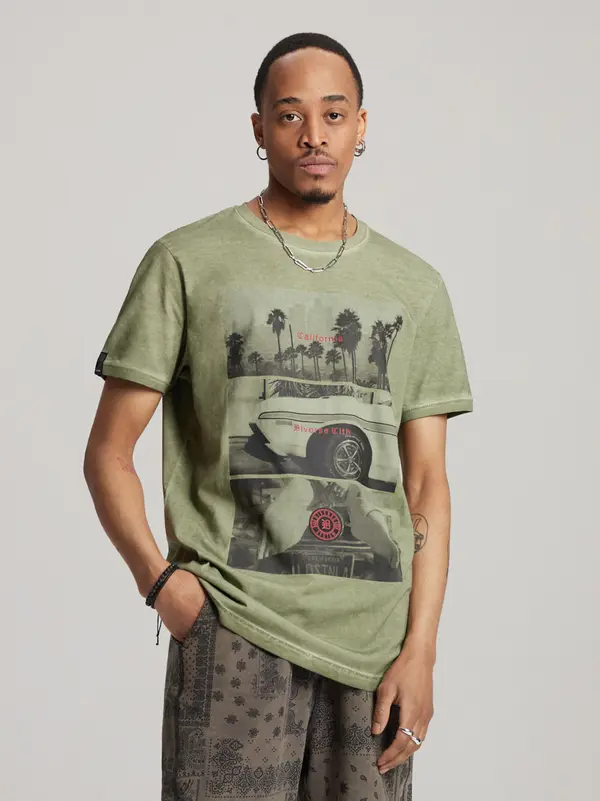 Diverse Diverse Men's printed T-shirt JACKALSS E