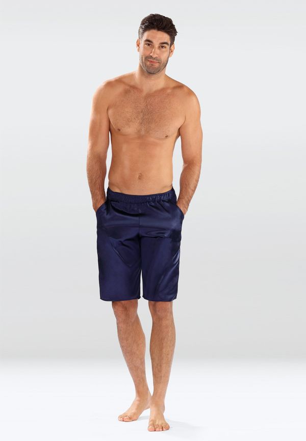 DKaren DKaren Man's Shorts Zeus Navy Blue