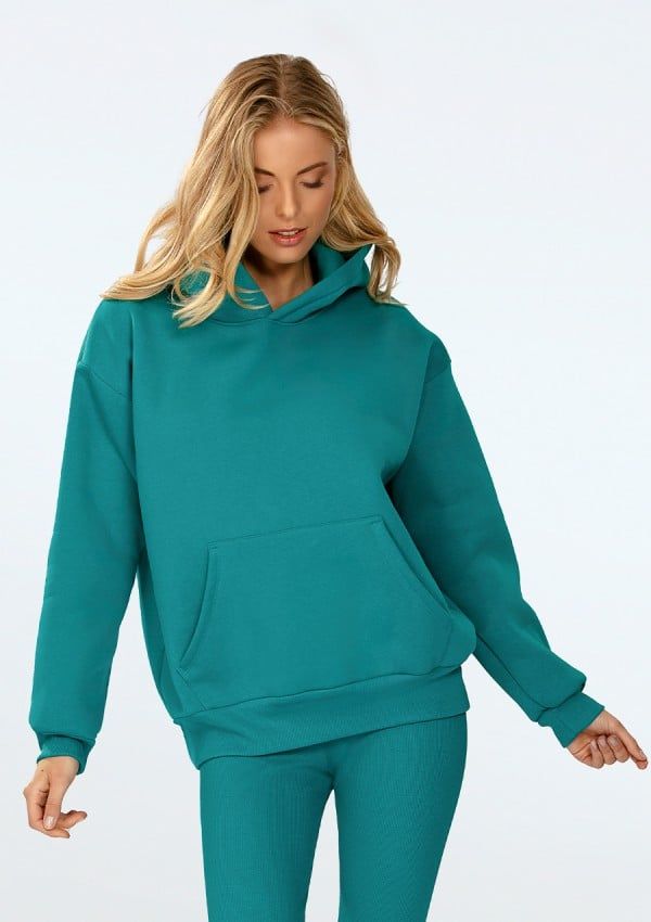 DKaren DKaren Woman's Sweatshirt Oseye Marine Green