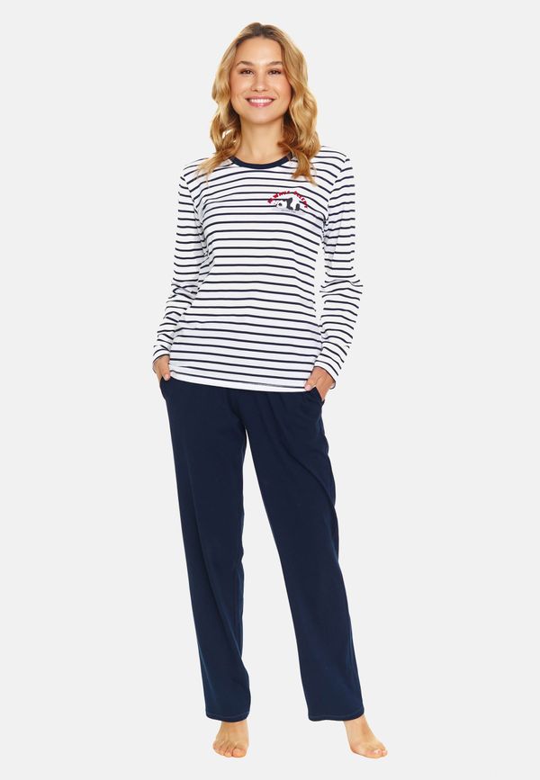 Doctor Nap Doctor Nap Woman's Pyjamas PM.7114 Marine