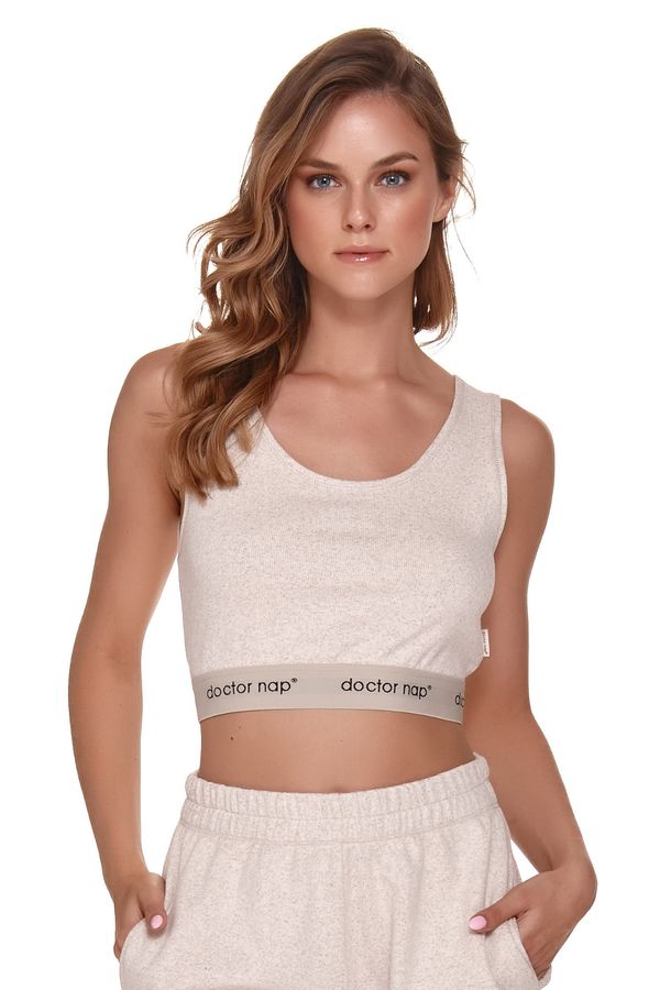 Doctor Nap Doctor Nap Woman's Top TOP.4300 Salt&Pepper