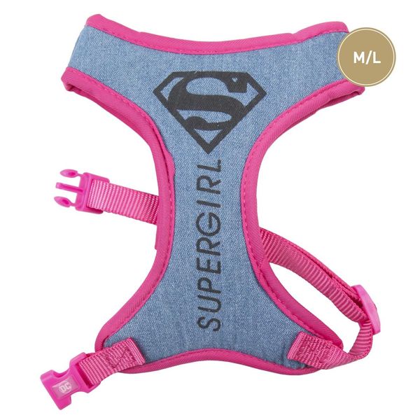 Superman DOG HARNESS M/L SUPERMAN