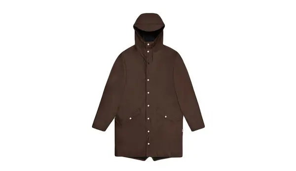 Rains Dolga jakna Rains Frame Brown