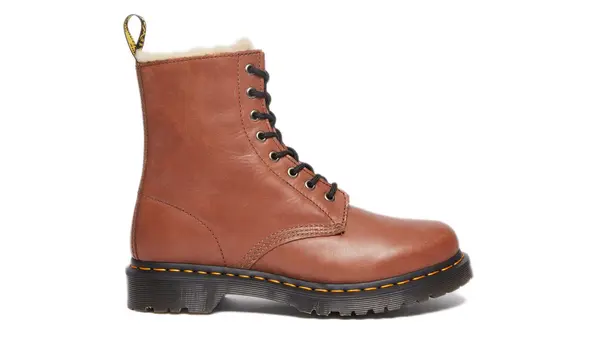 Dr Martens Dr. Martens 1460 Serena usnjeni škornji s krznom