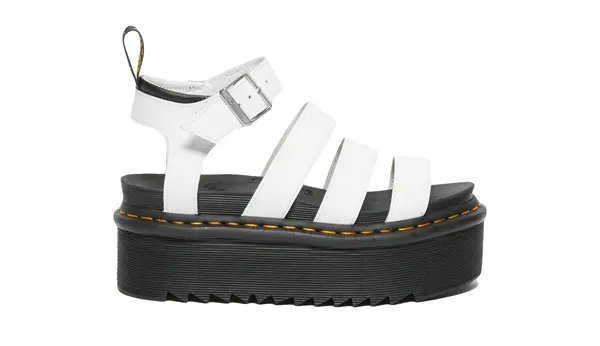 Dr Martens Dr. Martens Blaire sandali s platformo, beli