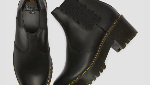 Dr Martens Dr. Martens Rometty usnjeni chelsea škornji črne barve
