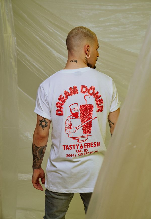 MT Men Dream Kebab Tee White