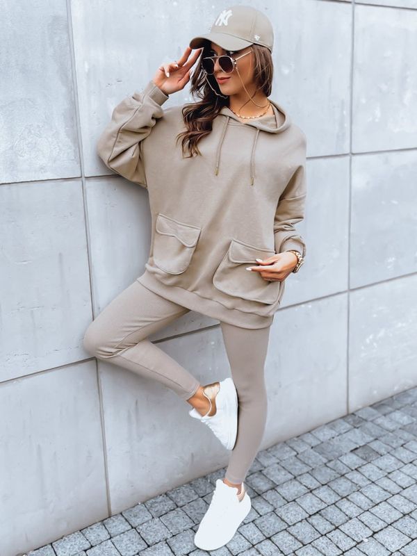 DStreet Dres damski MATTHEW beżowy Dstreet