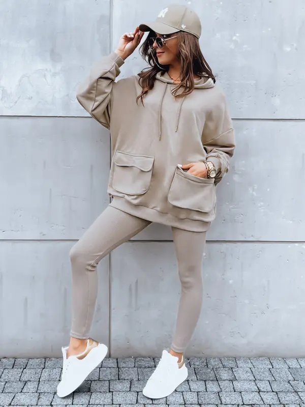 DStreet Dres damski MATTHEW beżowy Dstreet