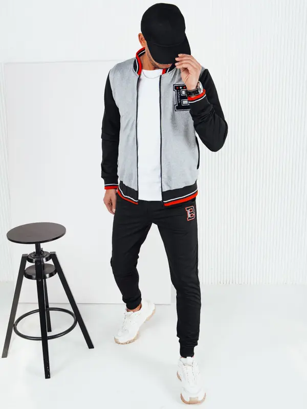 DStreet Dres męski szaro-czarny Dstreet