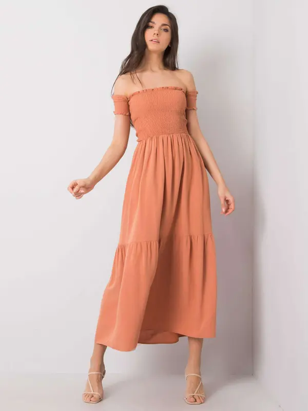 RUE PARIS Dress-346-SK-009.52-dark orange