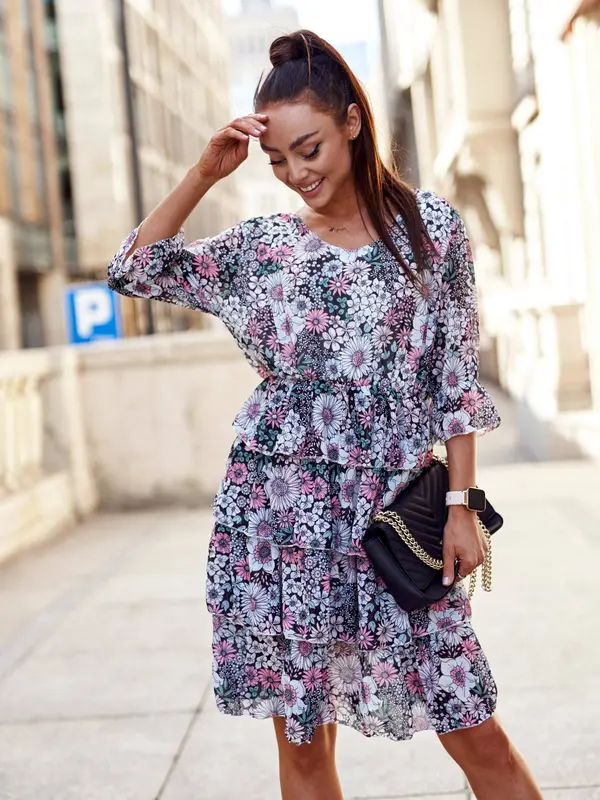 Yups Dress black Yups cwd0459. R21