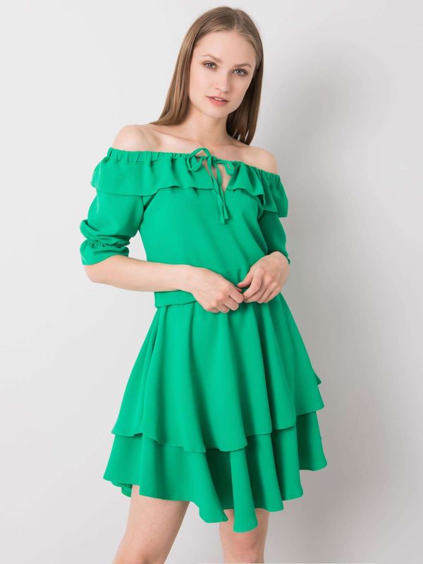 RUE PARIS Dress-CHA-SK-0526.23P-green