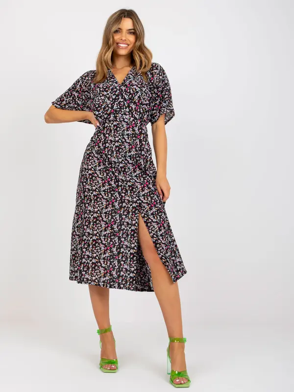 RUE PARIS Dress-CHA-SK-0845-4.06-black