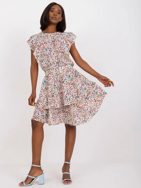 ZULUNA Dress-CHA-SK-3003.40-beige