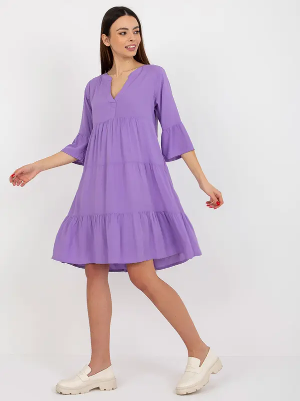 Sublevel Dress-D73761M30214B-purple