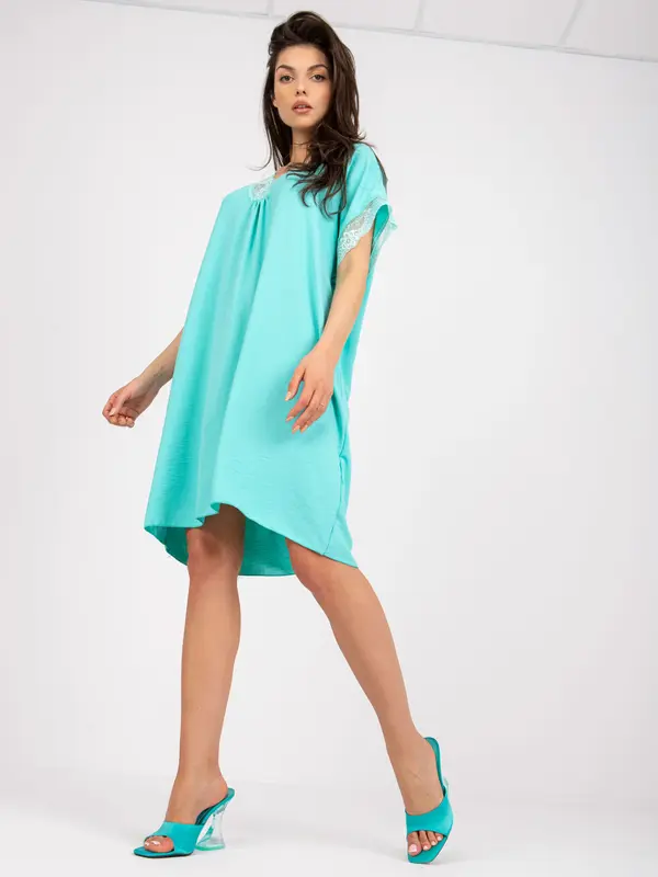 Italy Moda Dress-DHJ-SK-0123.60P-mint