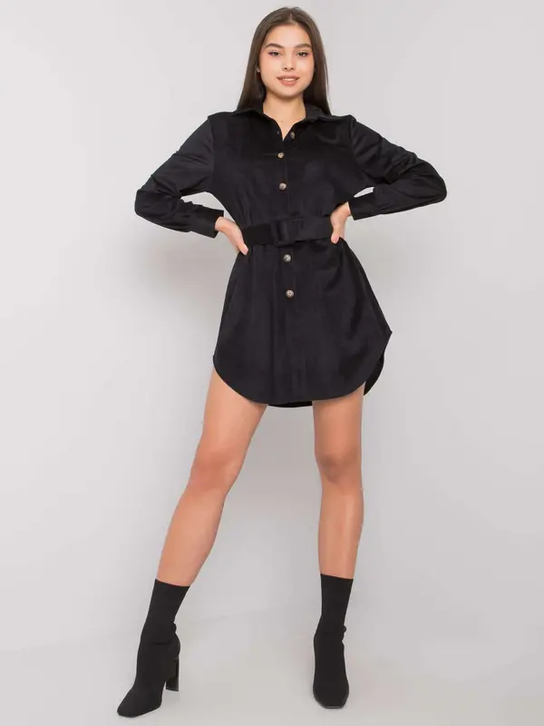 Italy Moda Dress-DHJ-SK-10333.12P-black