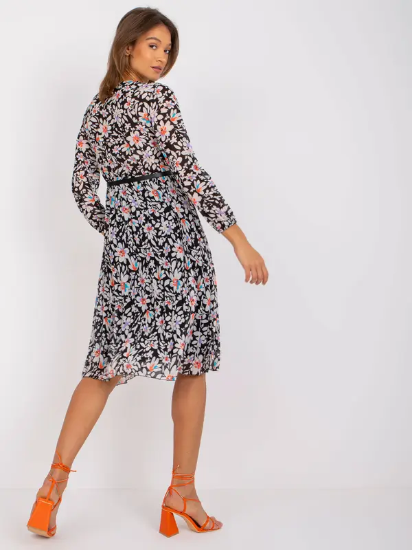 Italy Moda Dress-DHJ-SK-10536A-1.80-black-white