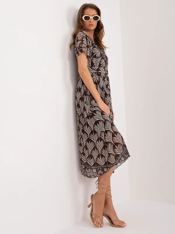Italy Moda Dress-DHJ-SK-11331-7.71-black-beige