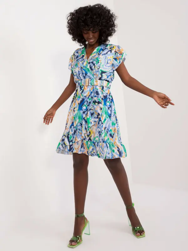 Italy Moda Dress-DHJ-SK-17259-1.81-Blue