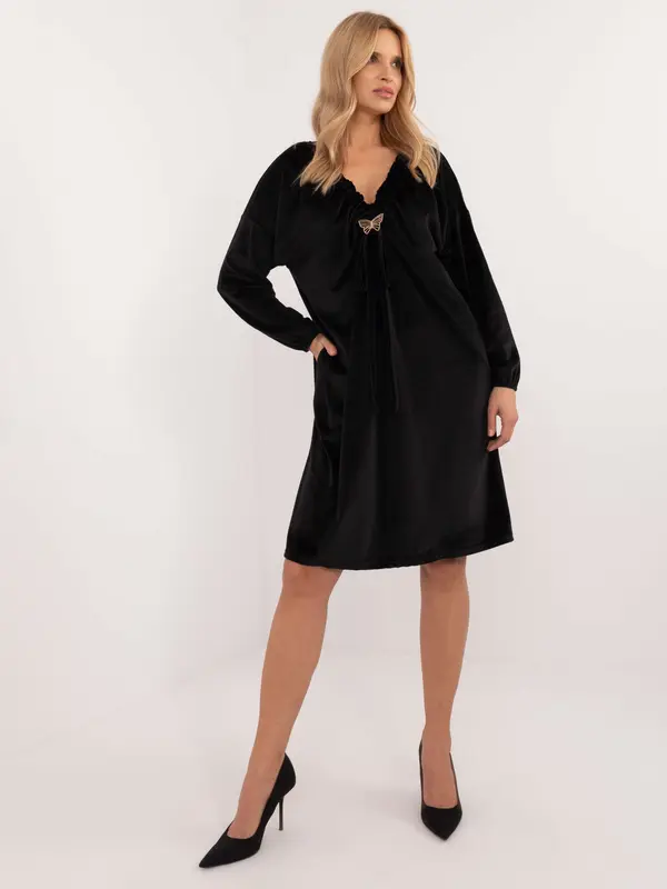 Italy Moda Dress-DHJ-SK-19890.86P-black