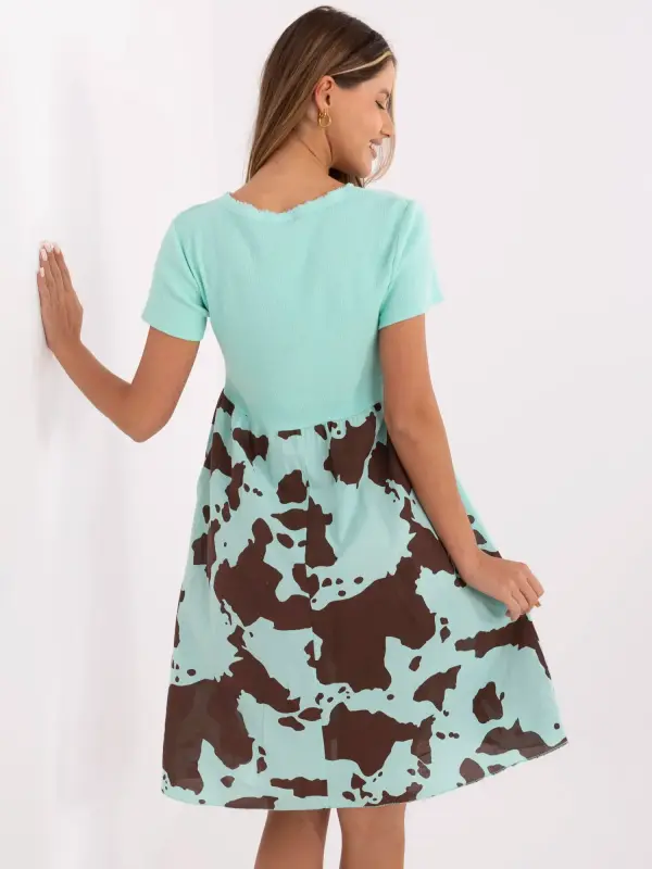 Italy Moda Dress-DHJ-SK-253701.80-mint
