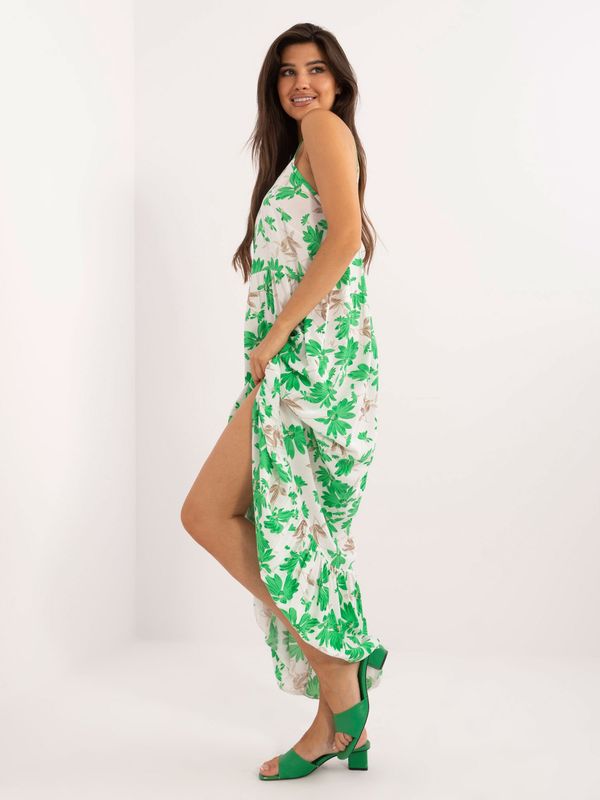 Italy Moda Dress-DHJ-SK-7772.25-white-green