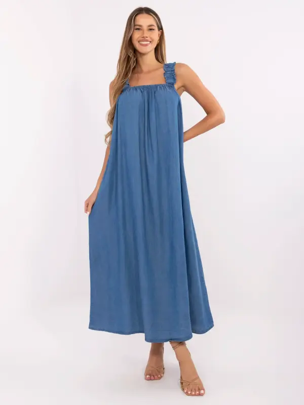 Italy Moda Dress-DHJ-SK-A9197.90-dark blue