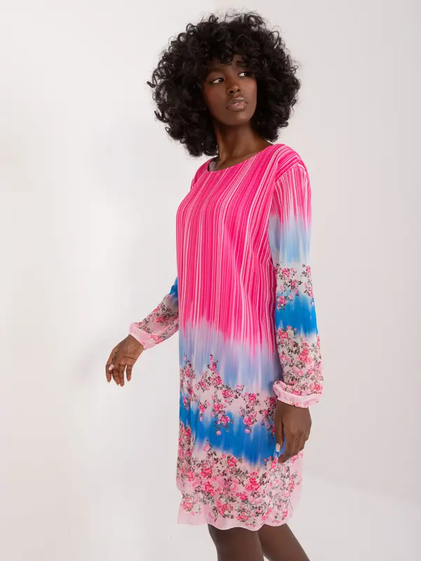 Italy Moda Dress-DHJ-SK-N8524.14X-Dark Pink