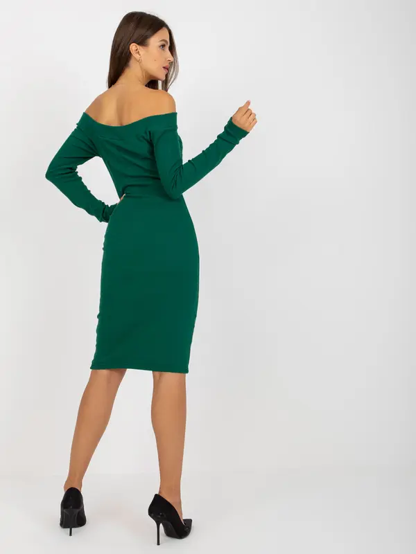 City Donna Dress-EM-SK-674.26P-dark green