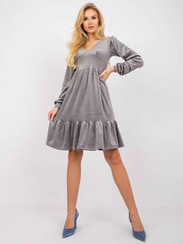 FANCY Dress-FA-SK-7530.84P-dark gray