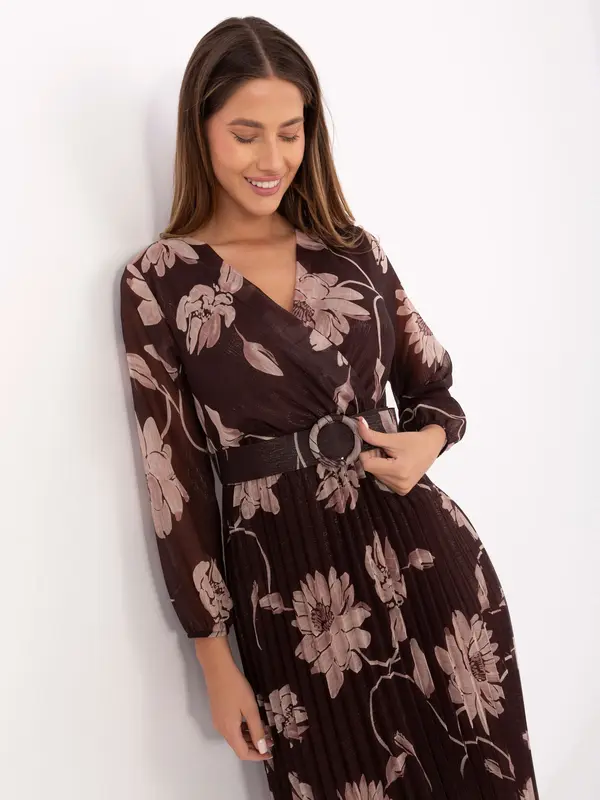 Italy Moda Dress-IT-SK-11389.27P-brown