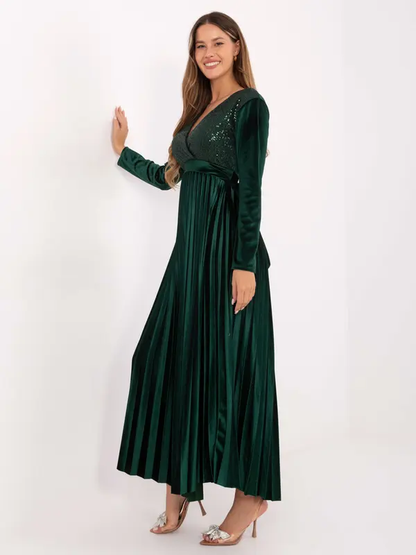 MODA ITALY Dress-IT-SK-16919.04P-dark green
