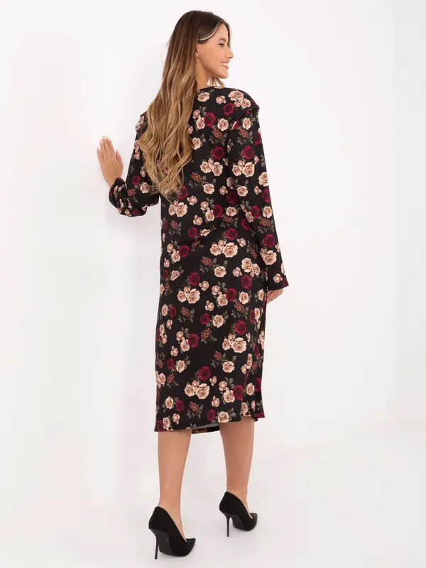 RUE PARIS Dress-IT-SK-20057-1.02-black