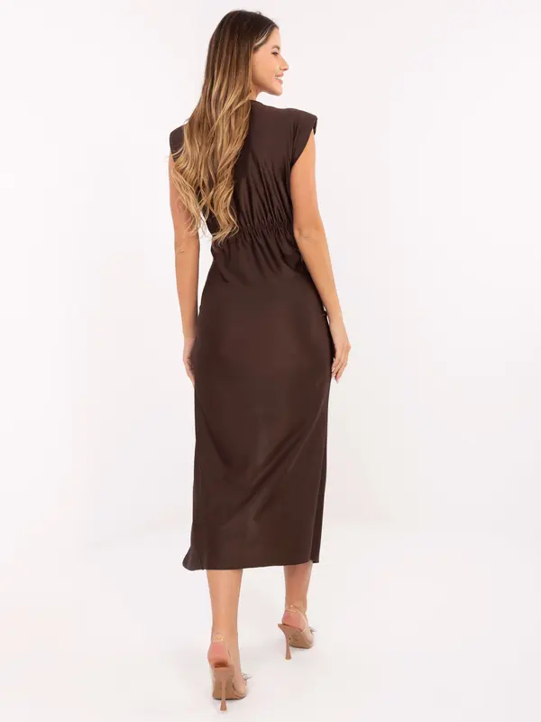 MODA ITALY Dress-IT-SK-21171.07P-dark brown