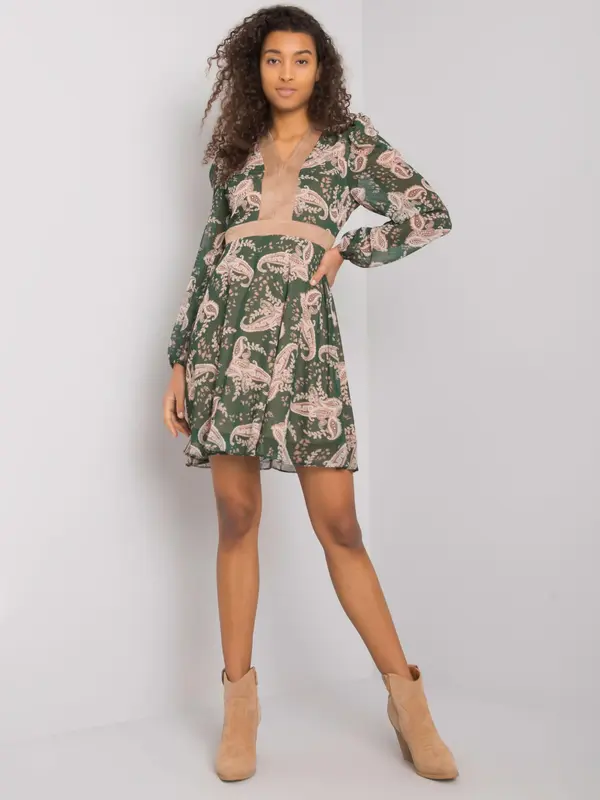 Factory Price Dress-LC-SK-22K-3035.03P-dark green