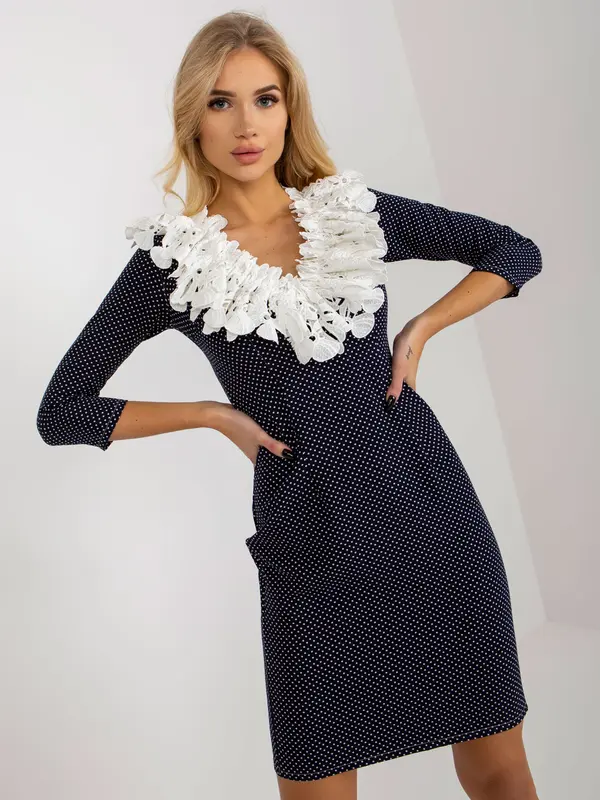 LAKERTA Dress-LK-SK-505976.28-navy blue