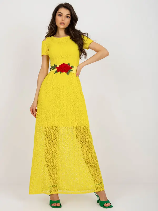 LAKERTA Dress-LK-SK-506318.16P-yellow